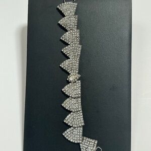 Sparkly Vintage Inspired Banana Republic Rhinestone bracelet